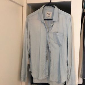 American eagle denim shirt.